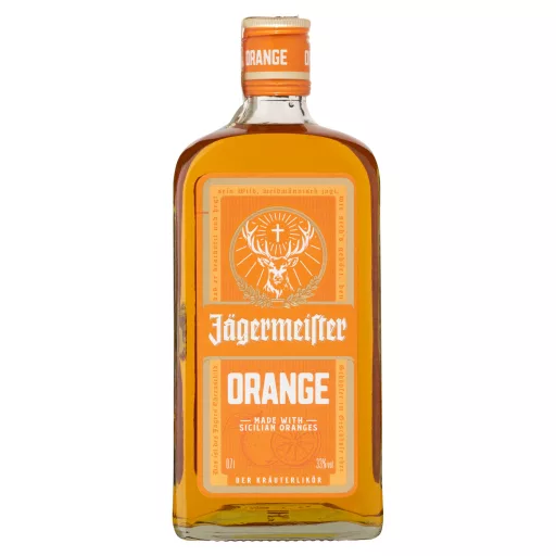 Jägermeister gyógynövénylikőr 0,7l Orange 33%