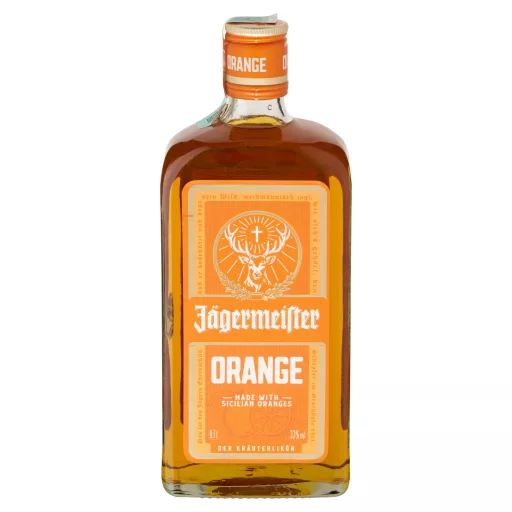 Jägermeister gyógynövénylikőr 0,7l Orange 33%