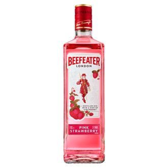  Beefeater Pink Strawberry természetes eper ízesítésű gin 37,5% 0,7 l