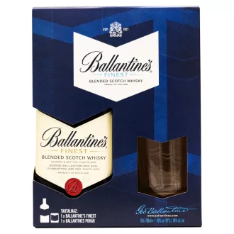 Ballantine's whiskey 0,7l finest +1 pohár 40% 2019 