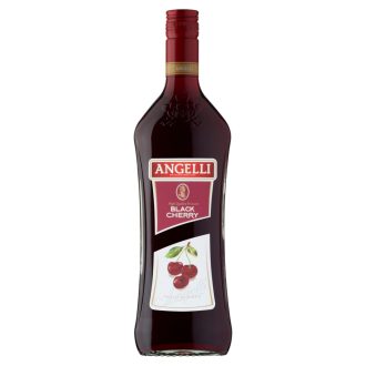   Angelli Black Cherry szőlőléből készült ízesített bor 14% 0,75 l