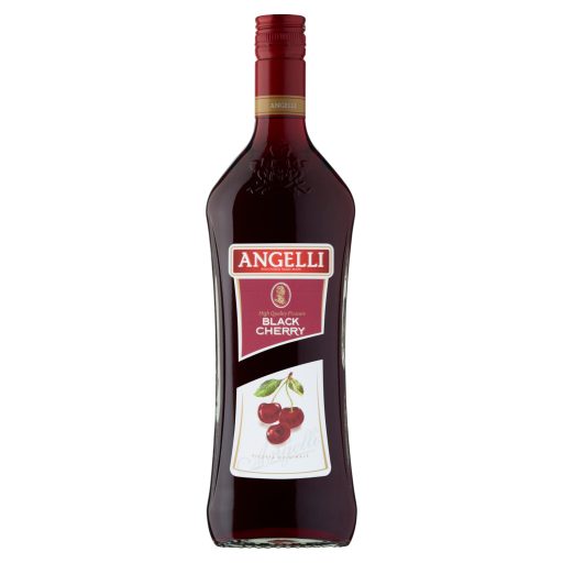 Angelli Black Cherry szőlőléből készült ízesített bor 14% 0,75 l
