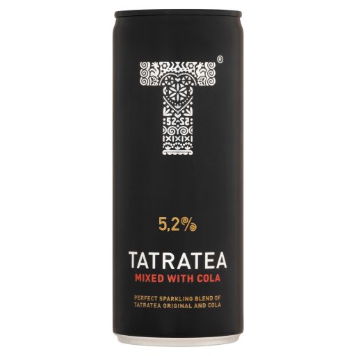 Tatratea vegyes alkoholos szénsavas ital kóla ízzel 5,2% 250 ml