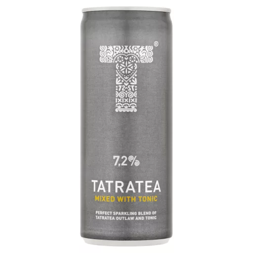 Tatratea vegyes alkoholos szénsavas ital tonik ízzel 7,2% 250 ml