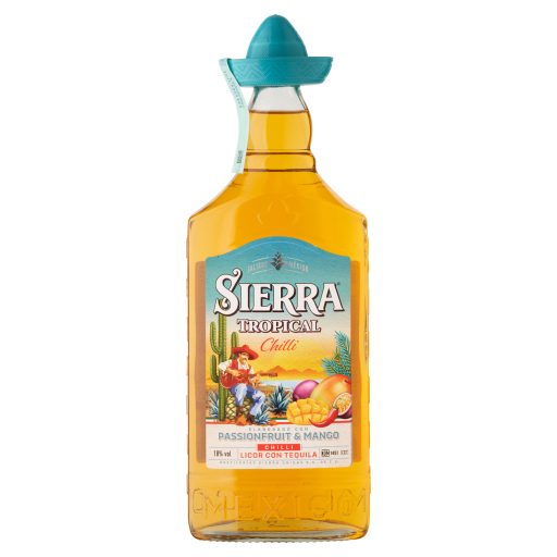 Sierra Tropical Chilli Blanco tequilával készült likőr 18% 0,7 l