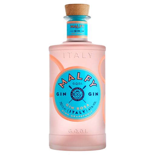 Malfy Rosa természetes grapefruit ízesítésű gin 41% 0,7 l