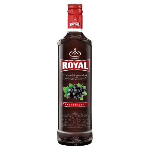 Royal ízesített vodka 0,5l Feketeribizli 26%