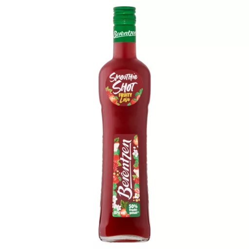 Berentzen Smoothie Shot Fruity Love német vegyes gyümölcs ízesítésű likőr 15% 0,5 l