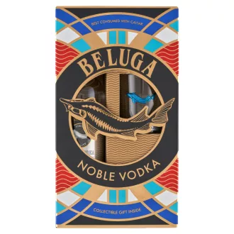 Beluga Noble prémium vodka 40% 0,7 l + 1 pohár