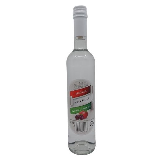 Magyar gyümölcspálinka 0,5l alma-szilva