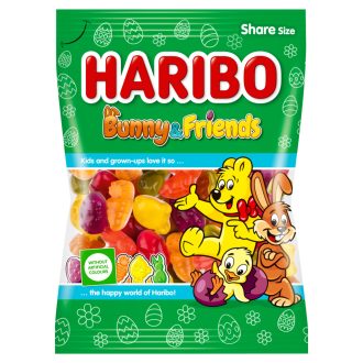 Haribo gumicukor 160g bunny & friends