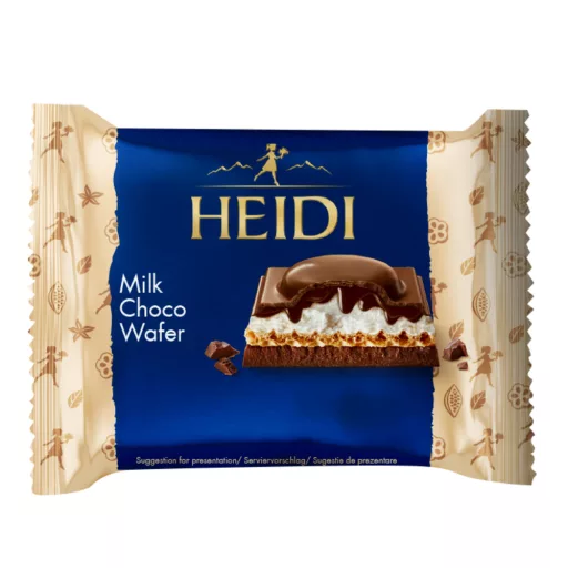 Heidi tejcsokoládé 55g Choco Wafer