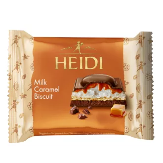 Heidi tejcsokoládé 55g Caramel Biscuit