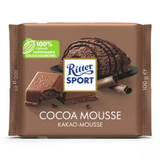 Ritter Sport tejcsokoládé 100g kakaomousse töltött