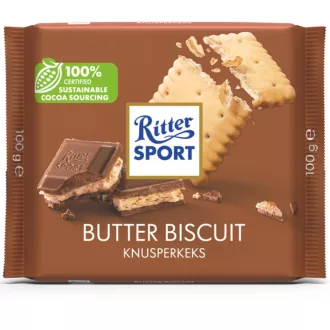 Ritter Sport tejcsokoládé 100g knusperkeks