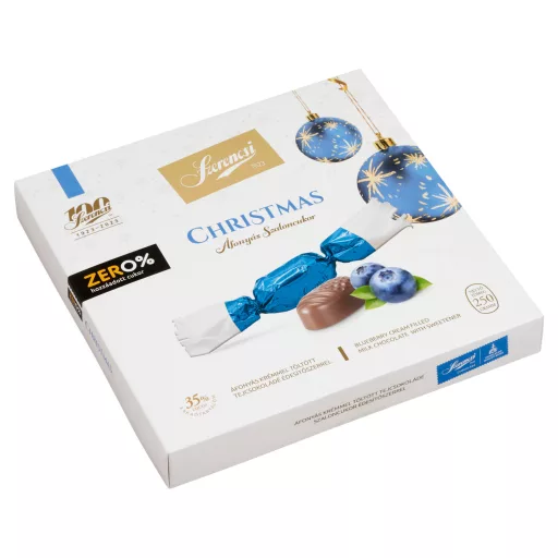 Szerencsi Zero% Christmas áfonyás szaloncukor 250 g