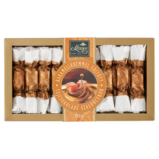 Szamos Dobos karamellkrémmel töltött tejcsokoládé szaloncukor 225 g