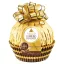 Grand Ferrero Rocher üreges tejcsokoládé figura mogyoródarabkákkal 125 g