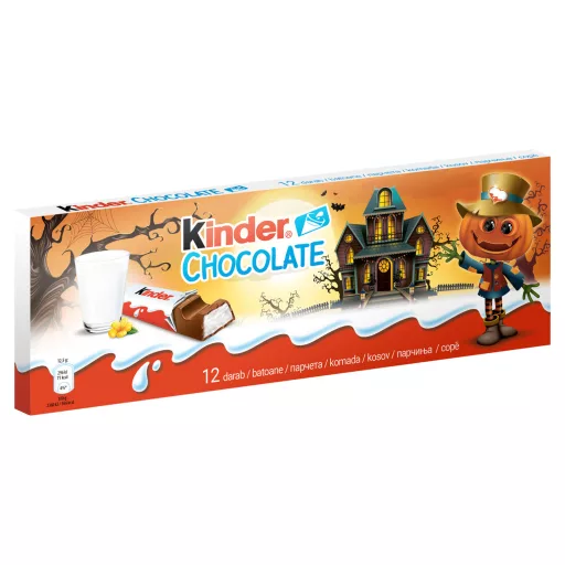 Kinder Chocolate tejcsokoládé szelet tejes krémmel töltve 12 db 150 g