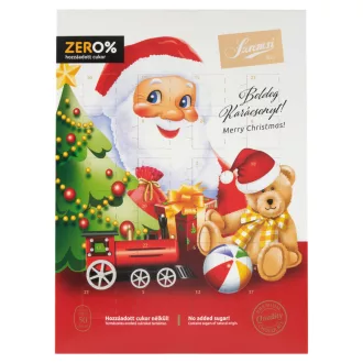   Szerencsi Zero% Adventi kalendárium tejcsokoládé édesítőszerrel 50 g