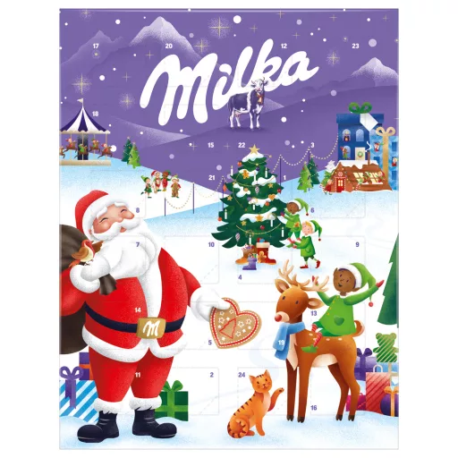Milka alpesi tej felhasználásával készült tejcsokoládé 90 g