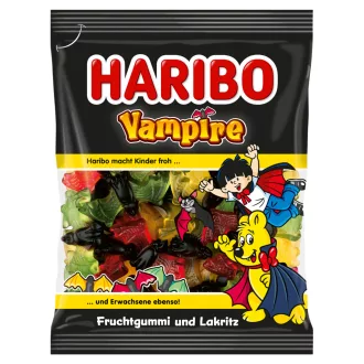   Haribo Vampire gyümölcsízű gumicukorka medvecukorral 175 g