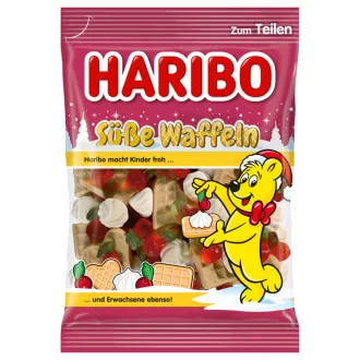 Haribo gumicukor 175g Süße Waffeln