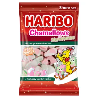 Haribo Chamallows Christmas habcukorka 175 g