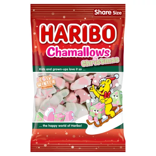 Haribo Chamallows Christmas habcukorka 175 g