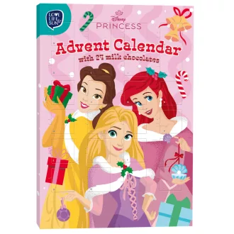   Only adventi kalendárium 50g Princess (Hercegnők) tejcsokoládé