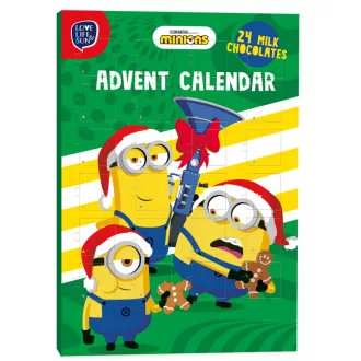   Only adventi kalendárium 50g Minions (Minyonok) tejcsokoládé