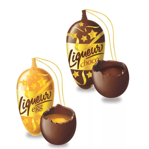 Figaro tejcsokoládé tobozok 145,6g tojás- és csokilikőrrel Mini