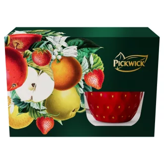 Pickwick duo tea szett – Apple Lover & Eper + bögre