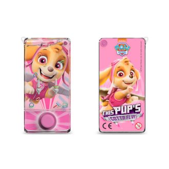   Relkon vízi játék cukorkával 5g Paw Patrol - Sky, rózsaszín ruhában