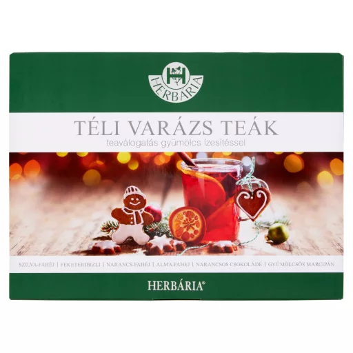 Téli varázs teák teaválgatás gyümölcs ízesítéssel 6x5 filter 45 g