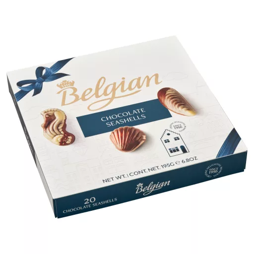 The Belgian Seashells belga csokoládé praliné 195 g 