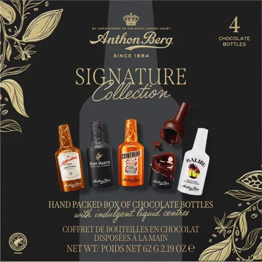 Anthon Berg csokoládé desszert 62g alkoholos likőrrel töltött 4 db-os