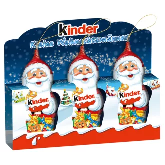   Kinder Mikulás belső tejes réteggel bevont tejcsokoládé figurák 3 x 15 g (45 g)