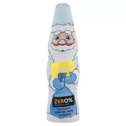 Szerencsi Zero% Mikulás tejcsokoládé figura édesítőszerrel 18 g
