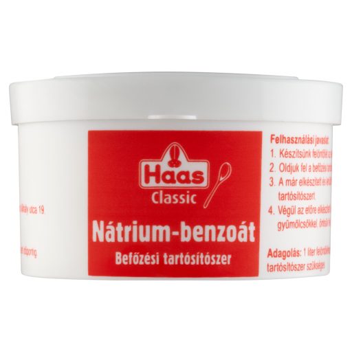 Haas Classic nátrium-benzoát befőzési tartósítószer 60 g