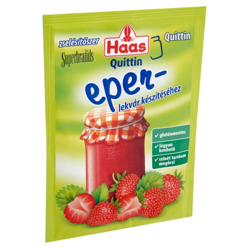 Haas Quittin zselésítőszer eperlekvár készítéséhez 25 g