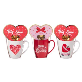   Becky's valentin napi bögre csokibonbonnal (50g) 996516