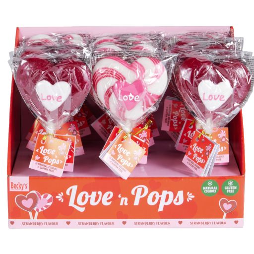 Becky's nyalóka 75g szív alakú 