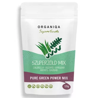   Organiqa Superfoods 100% BIO, nyers zöld növényi keverék 125 g