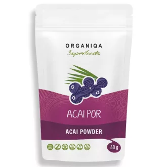 Organiqa Superfoods 100% BIO, nyers acai por 60 g