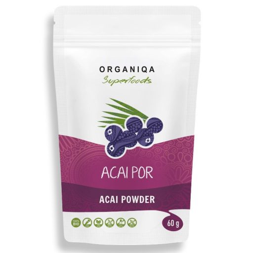 Organiqa Superfoods 100% BIO, nyers acai por 60 g