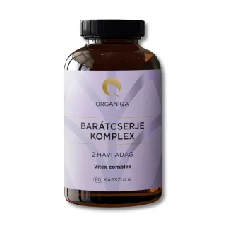 Organiqa Barátcserje komplex kapszula 60 db