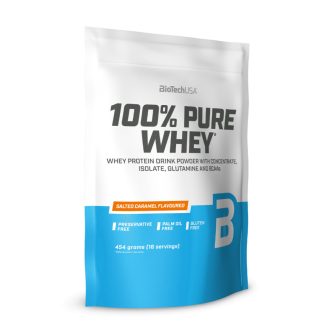BioTechUSA fehérjepor 454g sós karamell 100% pure whey