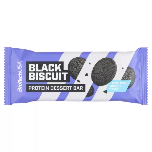 BioTechUSA fehérje szelet 50g Black Biscuit