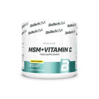 BioTech USA italpor 150g MSM + Vitamin C